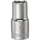 DEWALT 1/4 In. Drive 1/4 In. 6-Point Shallow Standard Socket Image 1