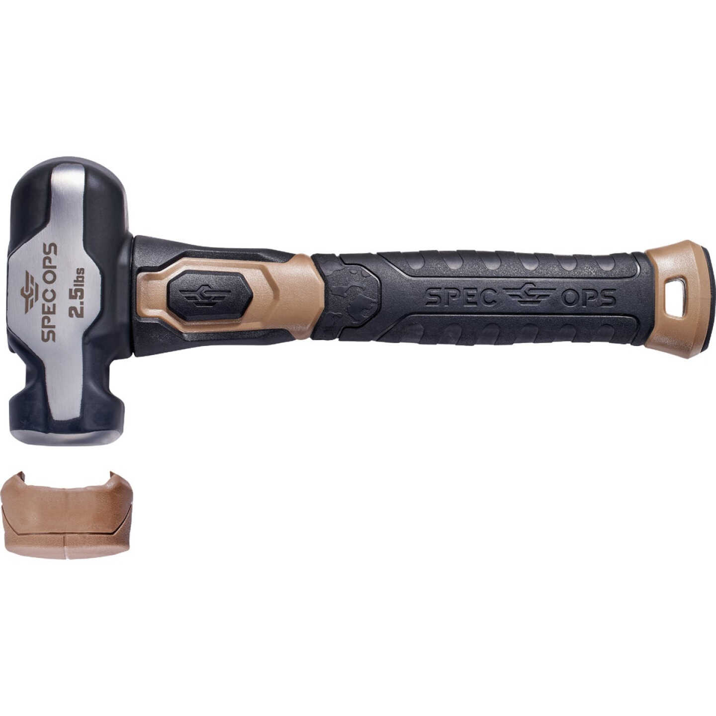 Spec Ops Tools 2.5 Lb. Engineering Sledgehammer with Soft Mallet Cap Image 1