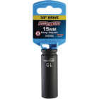 Channellock 3/8 In. Drive 15 mm 6-Point Deep Metric Impact Socket Image 2