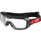 Milwaukee Vented Low-Profile Goggles with Clear Dual Coat Lenses Image 1