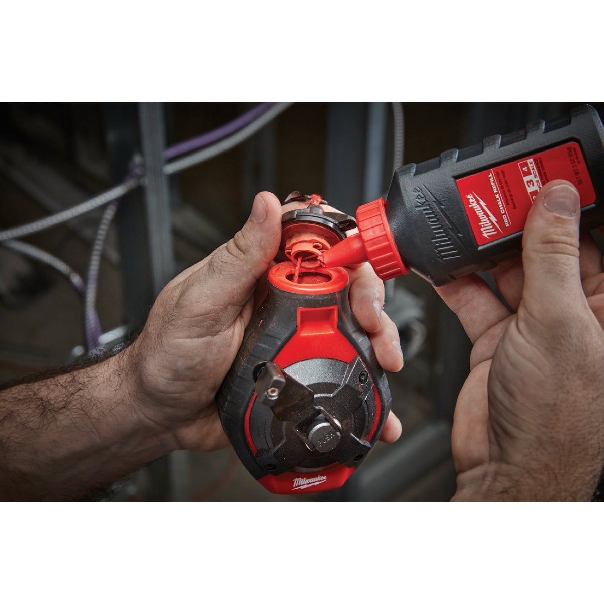 Milwaukee 100 Ft. Bold Line Chalk Reel Image 2