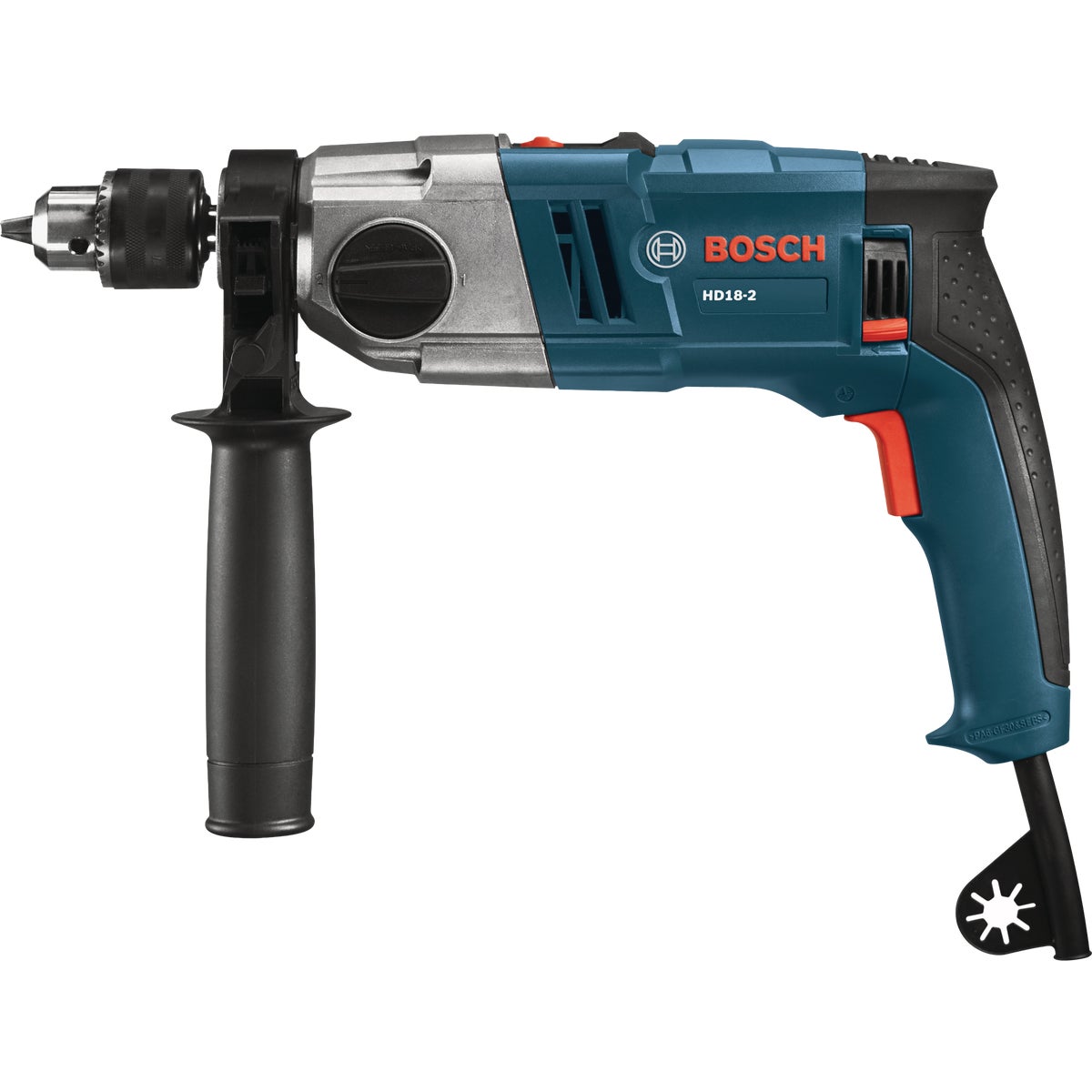Bosch 1/2 In. 8.5A 2-Speed Electric Hammer Drill (Tool Only) Image 4