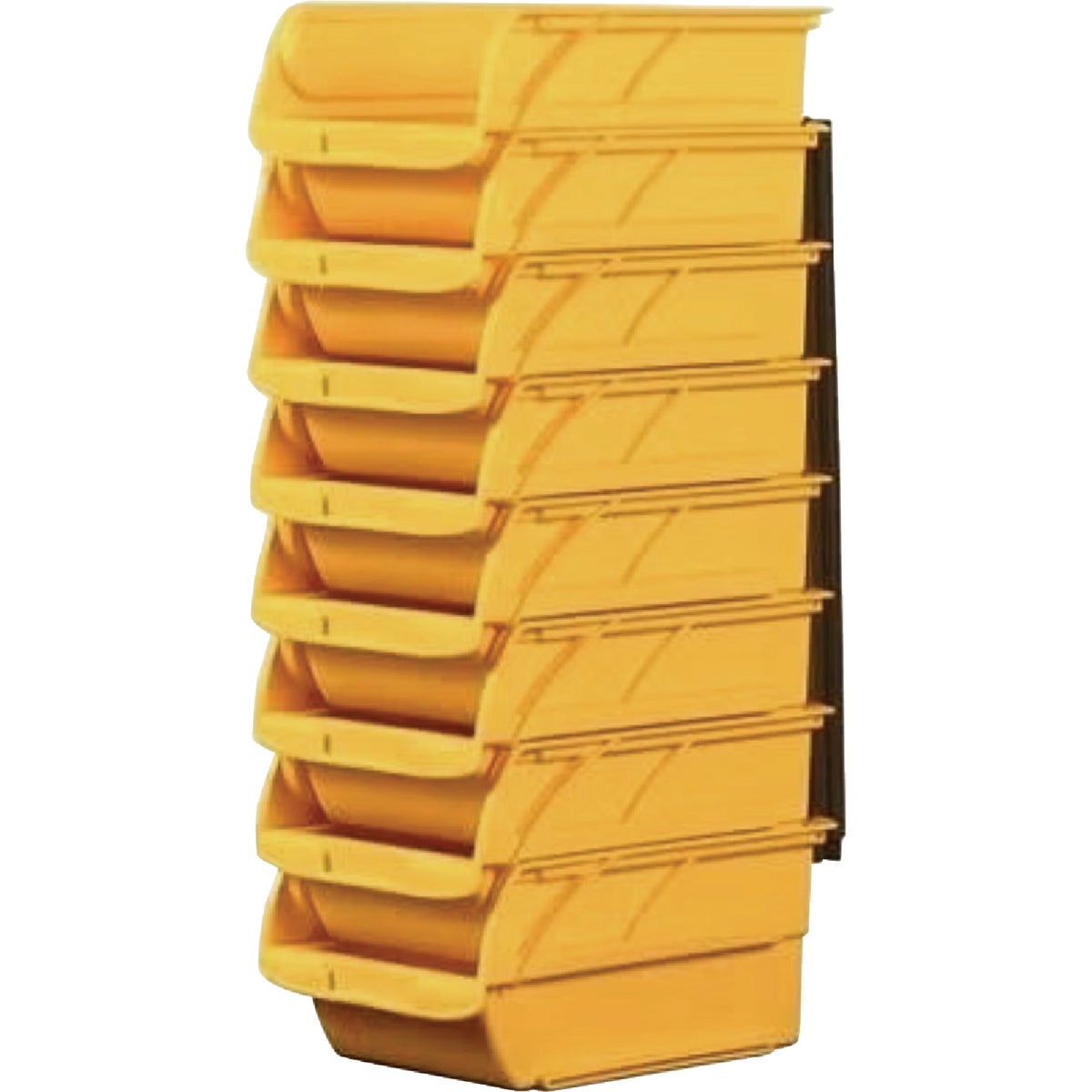 Stanley #2 Yellow Polypropylene Storage Bin (8-Pack)