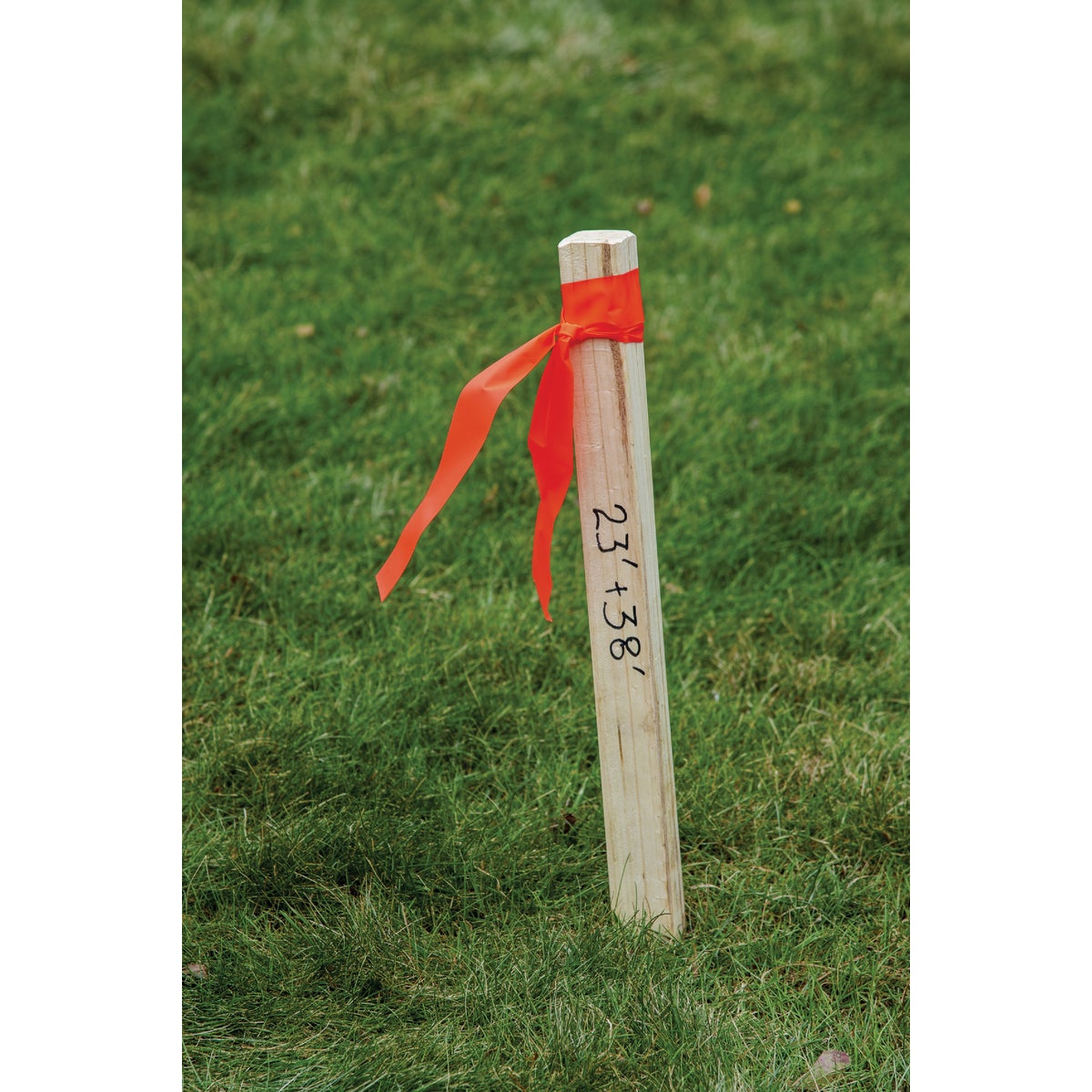 C.H. Hanson 1-3/16 In. x 150 Ft. Flourescent Orange Flag Tape Image 3