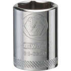DEWALT 1/4 In. Drive 1/2 In. 6-Point Shallow Standard Socket Image 1