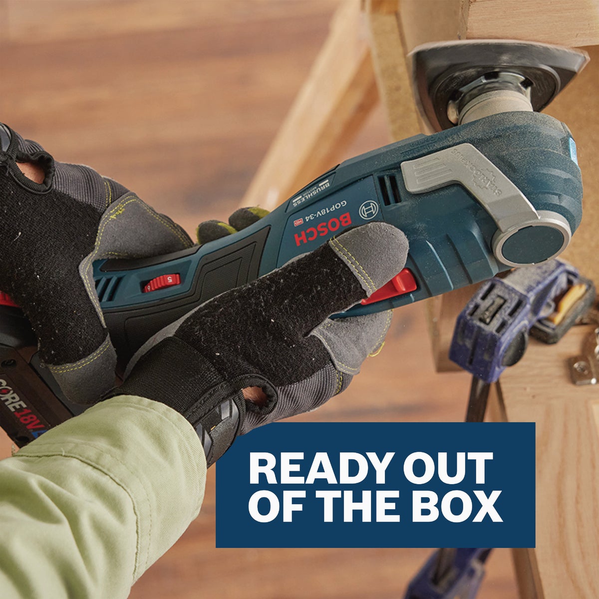 Bosch Starlock Oscillating Delta Sanding Pad Kit (11-Piece) Image 5