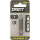 Master Mechanic 2 In. #3 Square Recess Screwdriver Bit Image 1