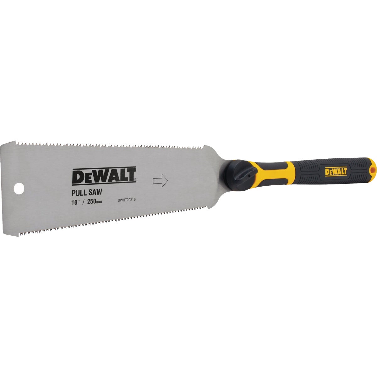 DEWALT 10 In. Flush Cut Double Edge Pull Saw