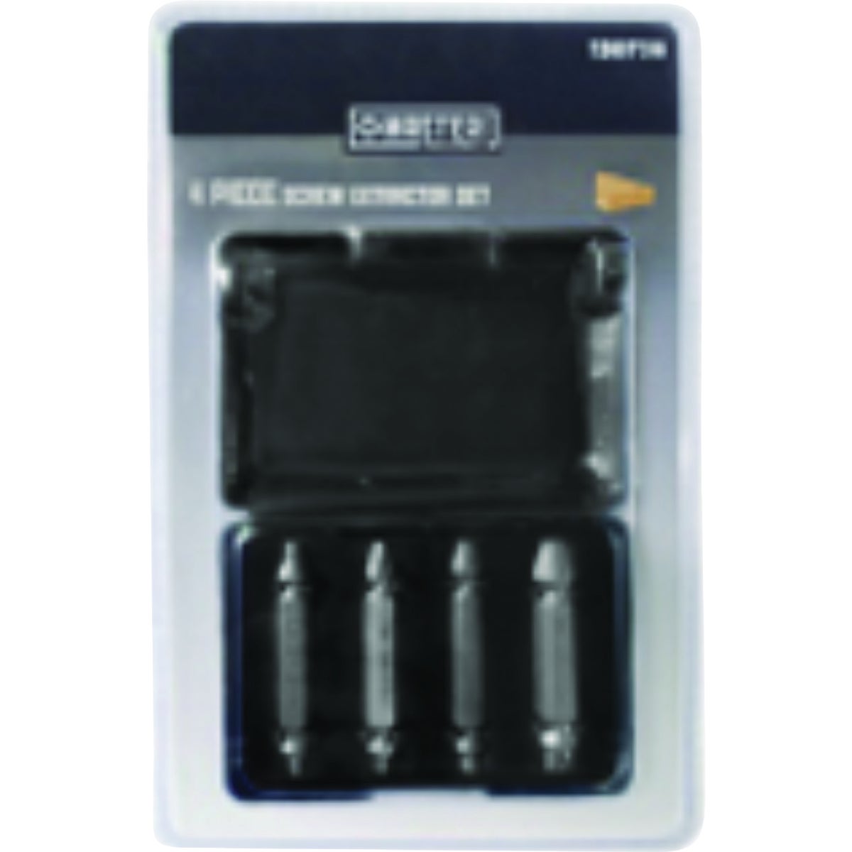 Master Mechanic HSS Screw Extractor Set (4-Piece)