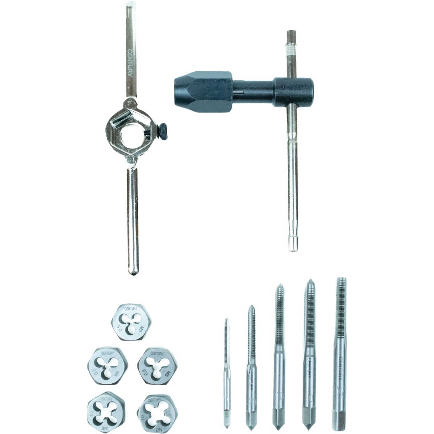 Century Drill & Tool Metric Tap & Die Set (12-Piece) Image 1