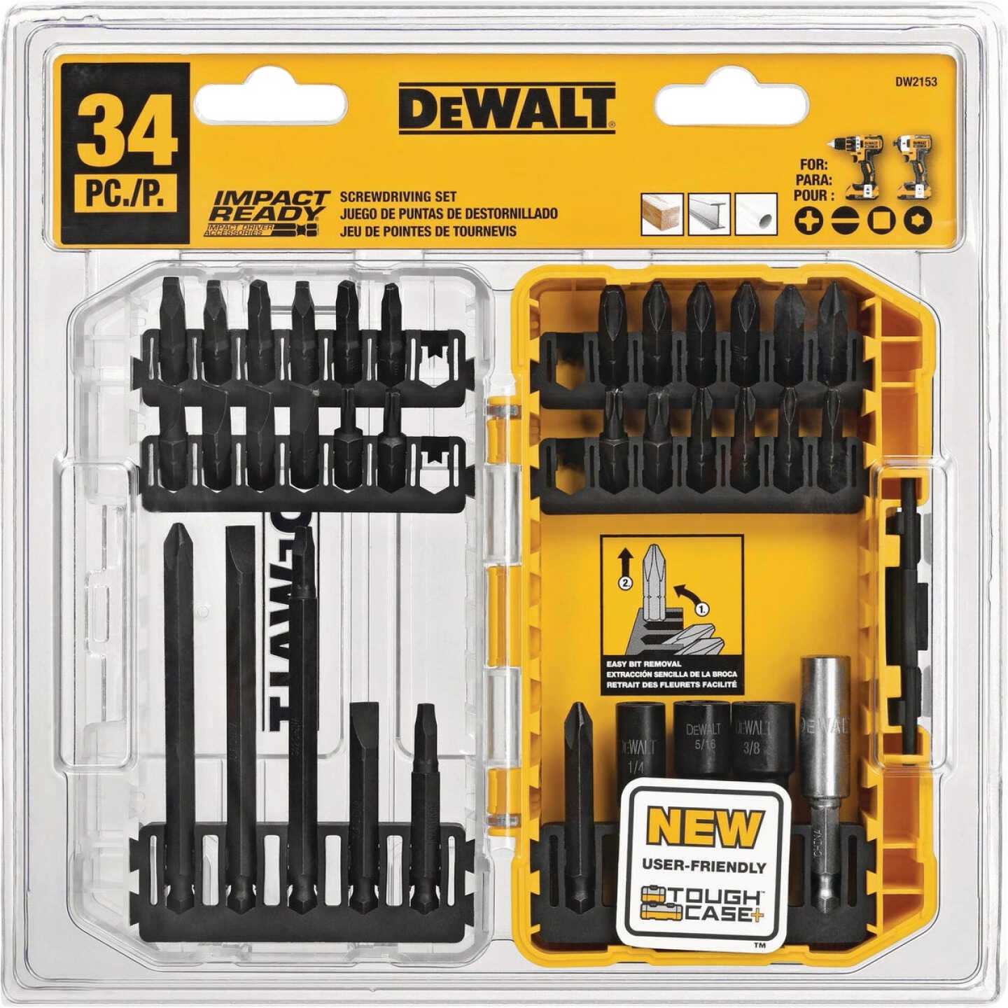 DEWALT Impact Ready Screwdriver Bit Set (34-Piece) Image 2