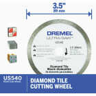 Dremel Ultra-Saw 3.5 In. Diamond Tile Wheel Image 2