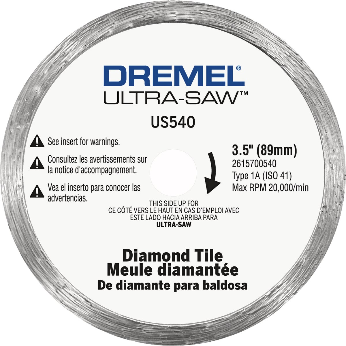 Dremel Ultra-Saw 3.5 In. Diamond Tile Wheel