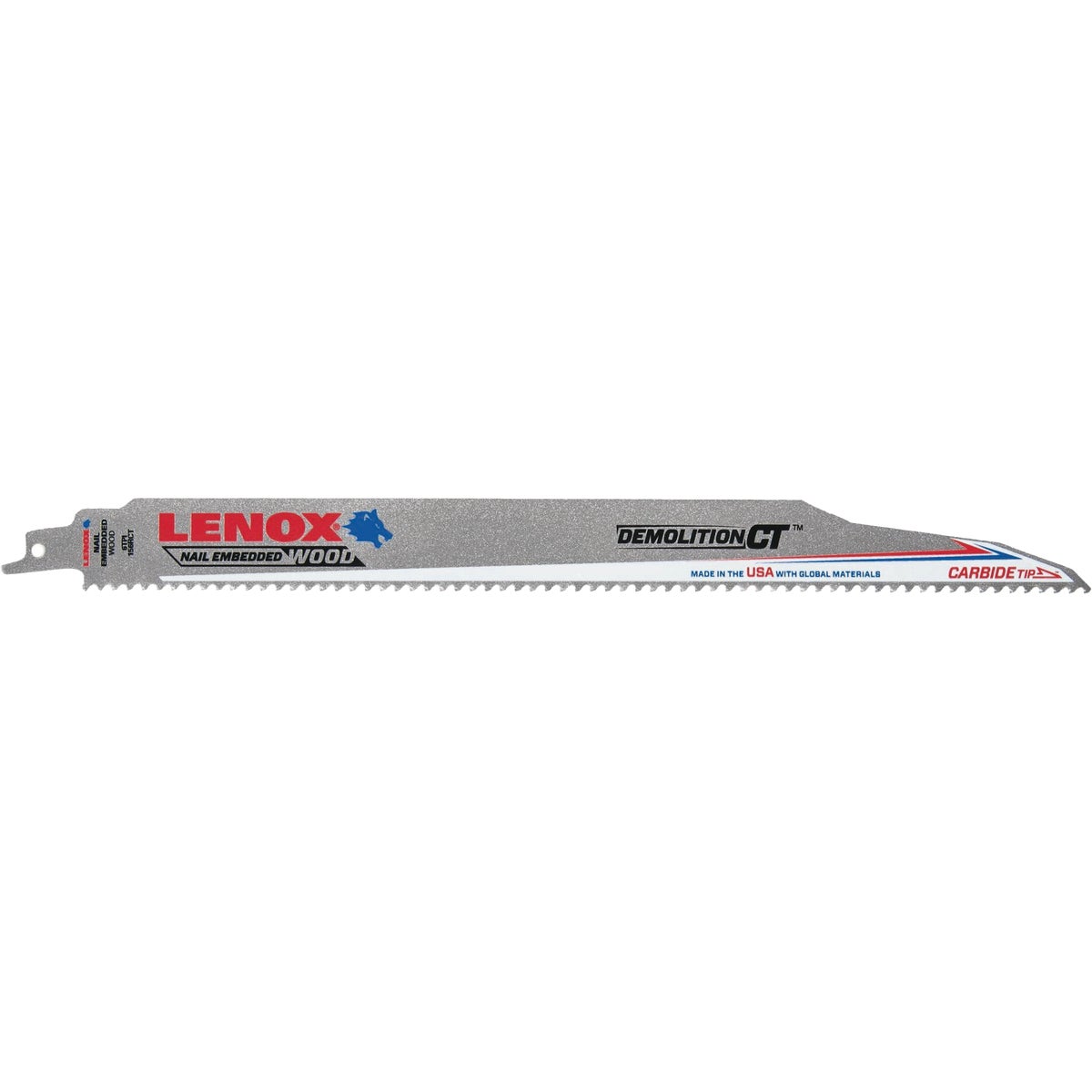 Lenox 12 In. 6 TPI Carbide Demolition Reciprocating Saw Blade