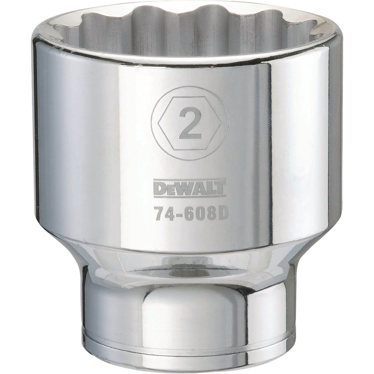 DEWALT 3/4 In. Drive 2 In. 12-Point Deep Standard Socket