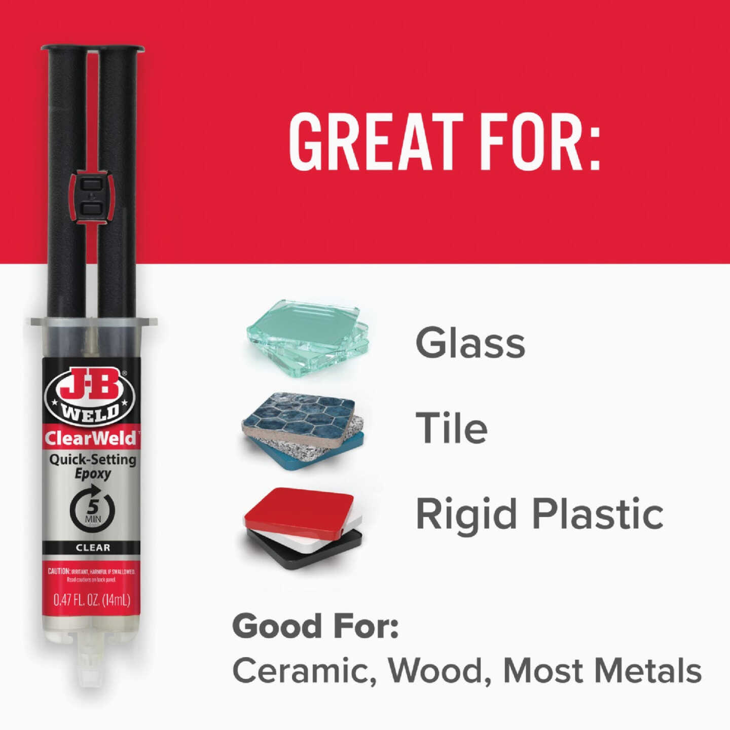J-B Weld 0.47 Oz. ClearWeld Epoxy Image 4