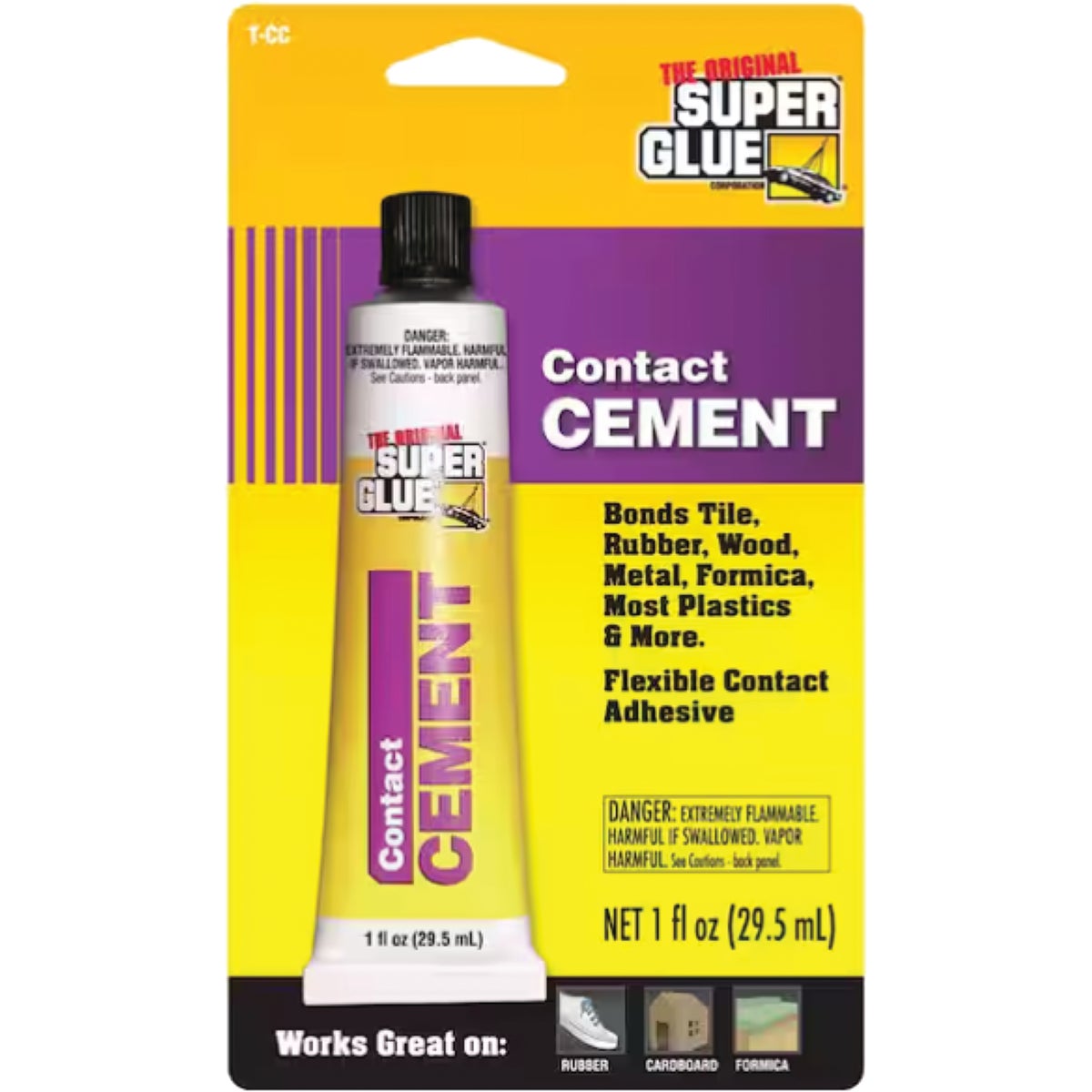Super Glue 1 Oz. Contact Cement