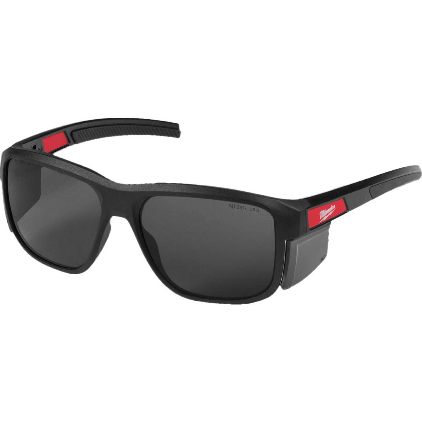 Milwaukee Full Frame Safety Glasses with Tinted Anti-Scratch Lenses & Removable Side Shields Image 1