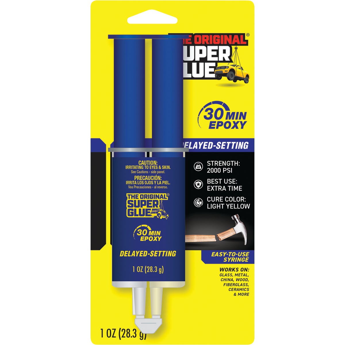 The Original Super Glue 1 Oz. Super Strength Epoxy Syringe