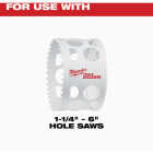 Milwaukee 3/8 In. Shank Large Thread Arbor Image 3