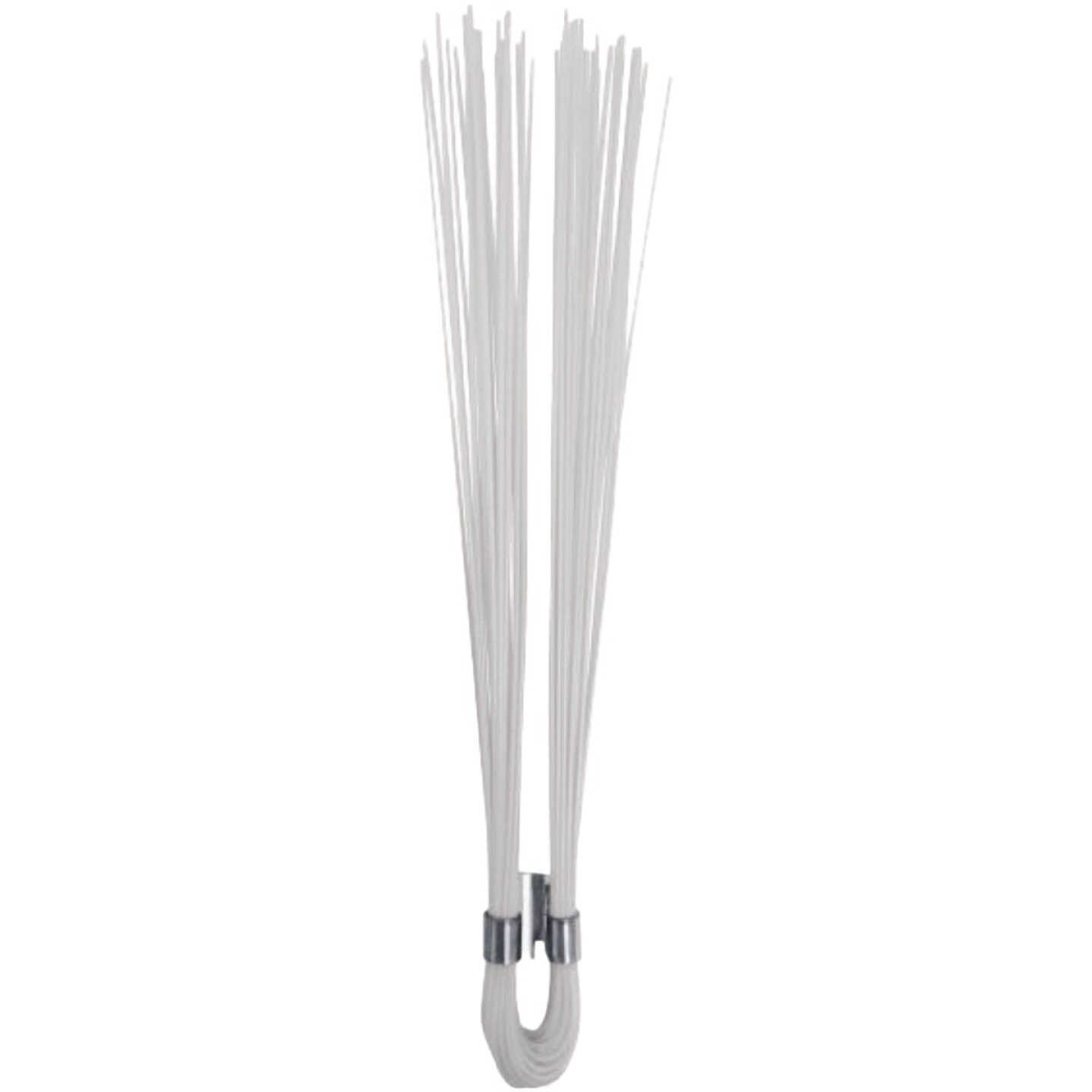Site Pro Salamander 6 In. Dual-Crimp Stake Wisker Marker, White Image 1