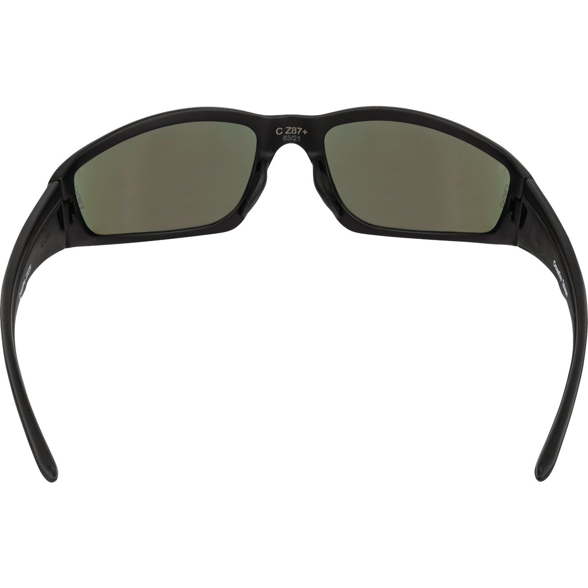 Crossfire RPG Premium Matte Black Frame Safety Glasses with Demi-Copper Mirror Lens Image 6