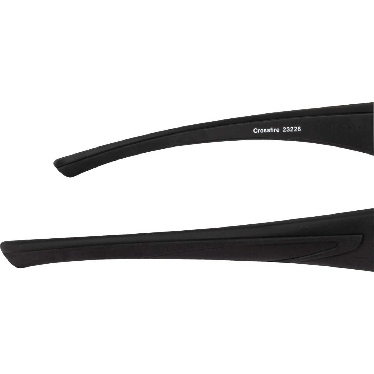 Crossfire RPG Premium Matte Black Frame Safety Glasses with Demi-Copper Mirror Lens Image 4
