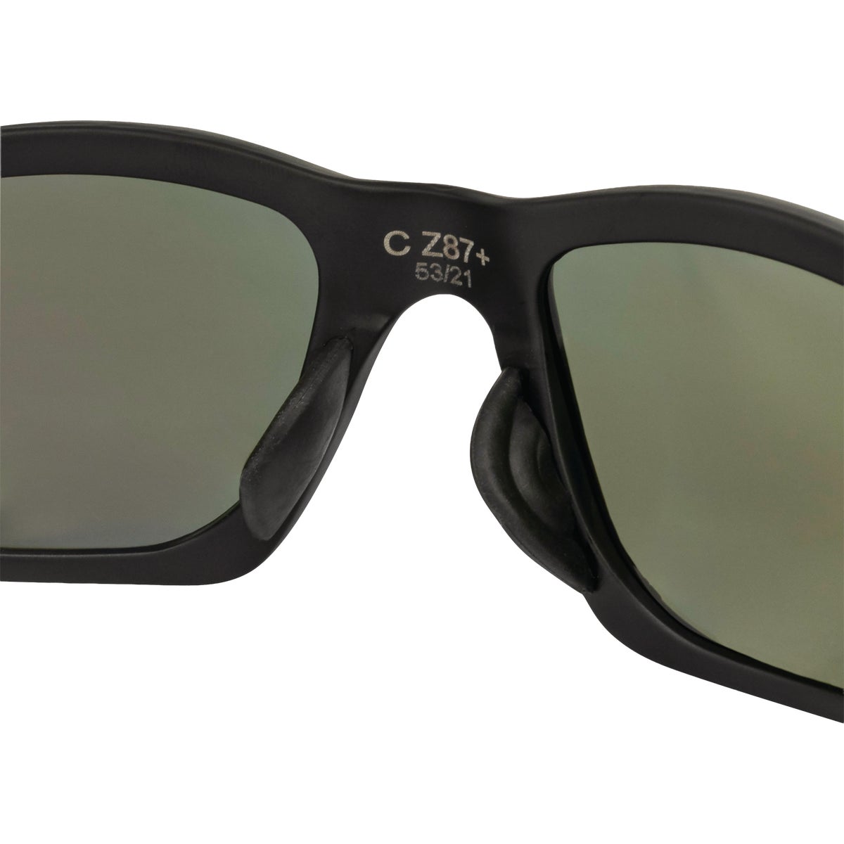 Crossfire RPG Premium Matte Black Frame Safety Glasses with Demi-Copper Mirror Lens Image 7