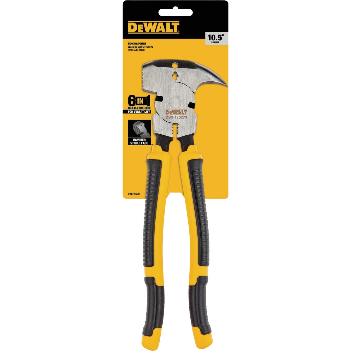 DEWALT 10.5 In. Fencing Pliers & Hammer Multi-Tool Image 2