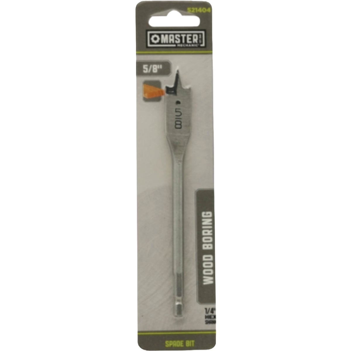 Master Mechanic 5/8 In. Wood Boring Spade Drill Bit Image 1