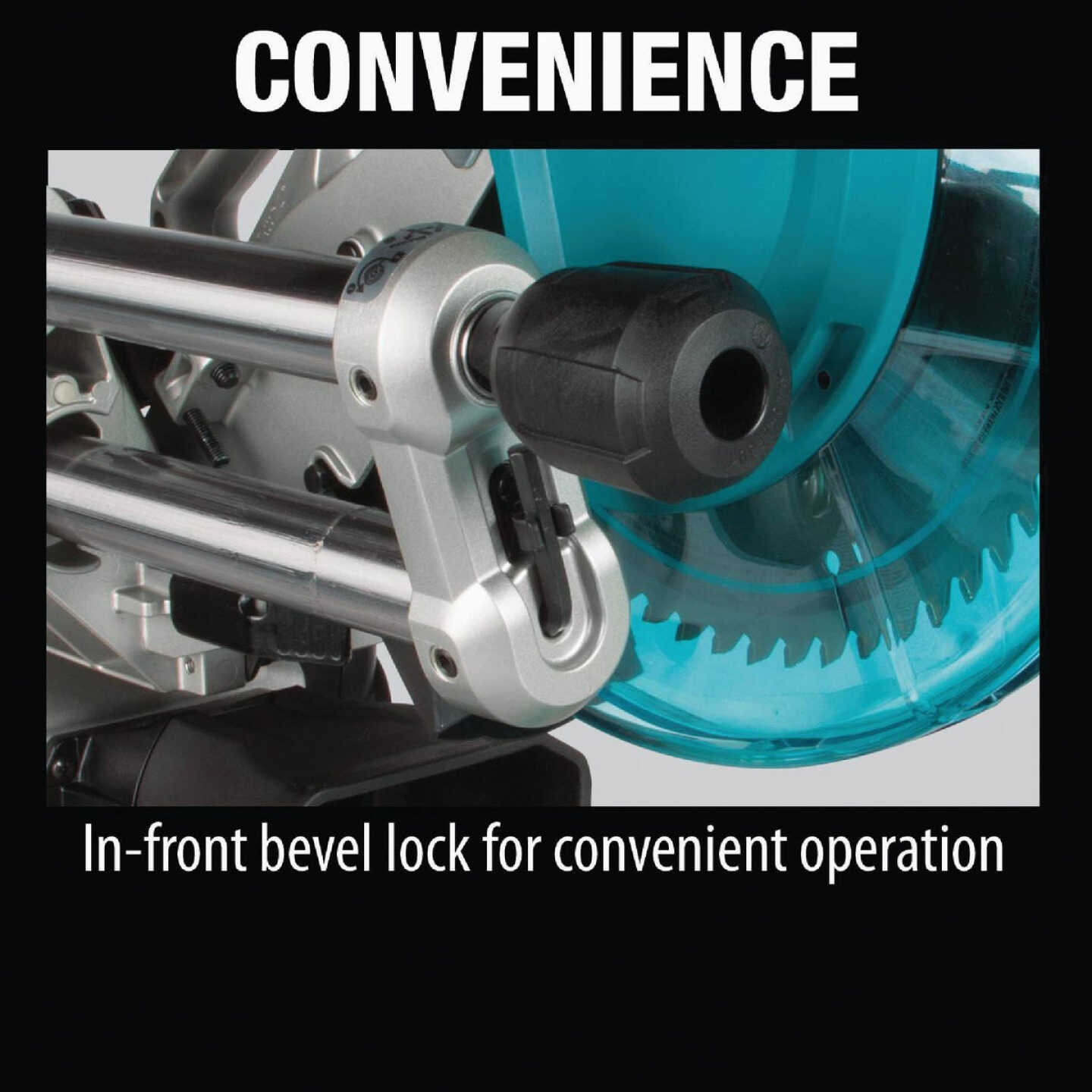 Makita 10 In. 15-Amp Dual-Bevel Sliding Compound Miter Saw with Laser Image 5