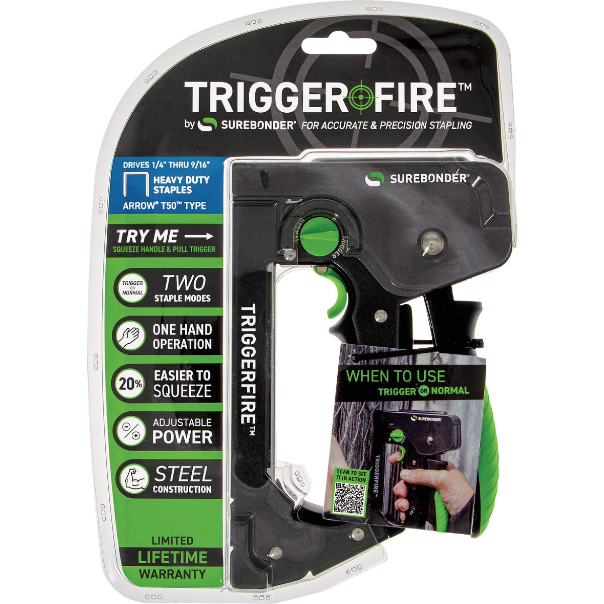 Surebonder TriggerFire Heavy Duty Staple Gun Image 7