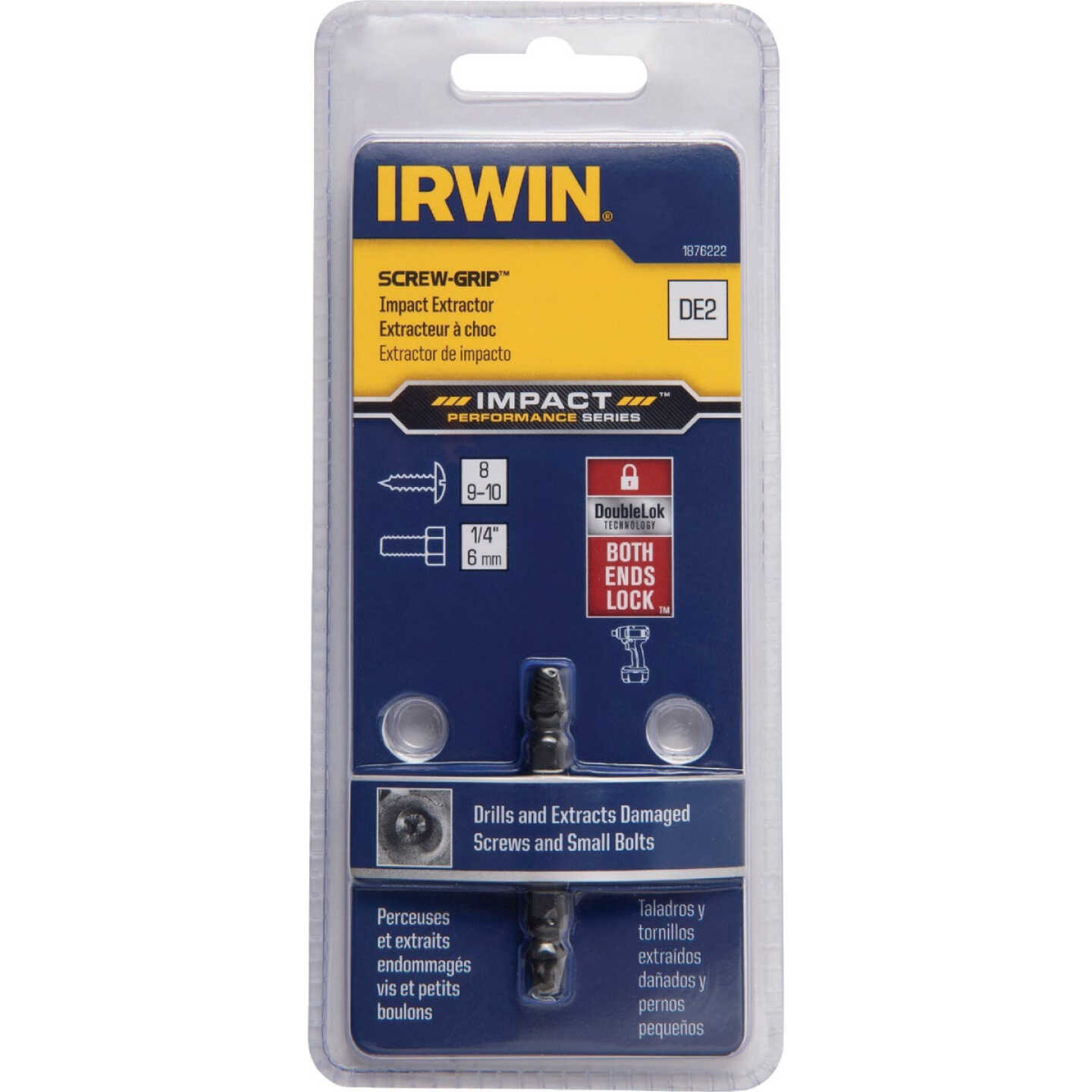 Irwin #3 Impact Screw Extractor Image 1