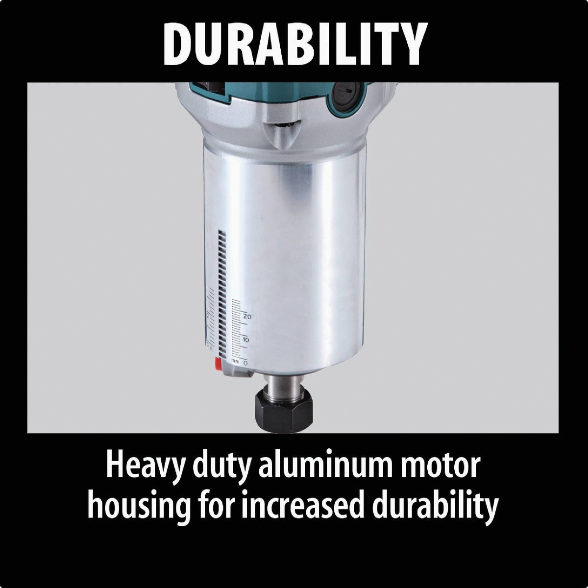 Makita 6.5-Amp 1.25 HP Variable Speed Compact Router Image 5
