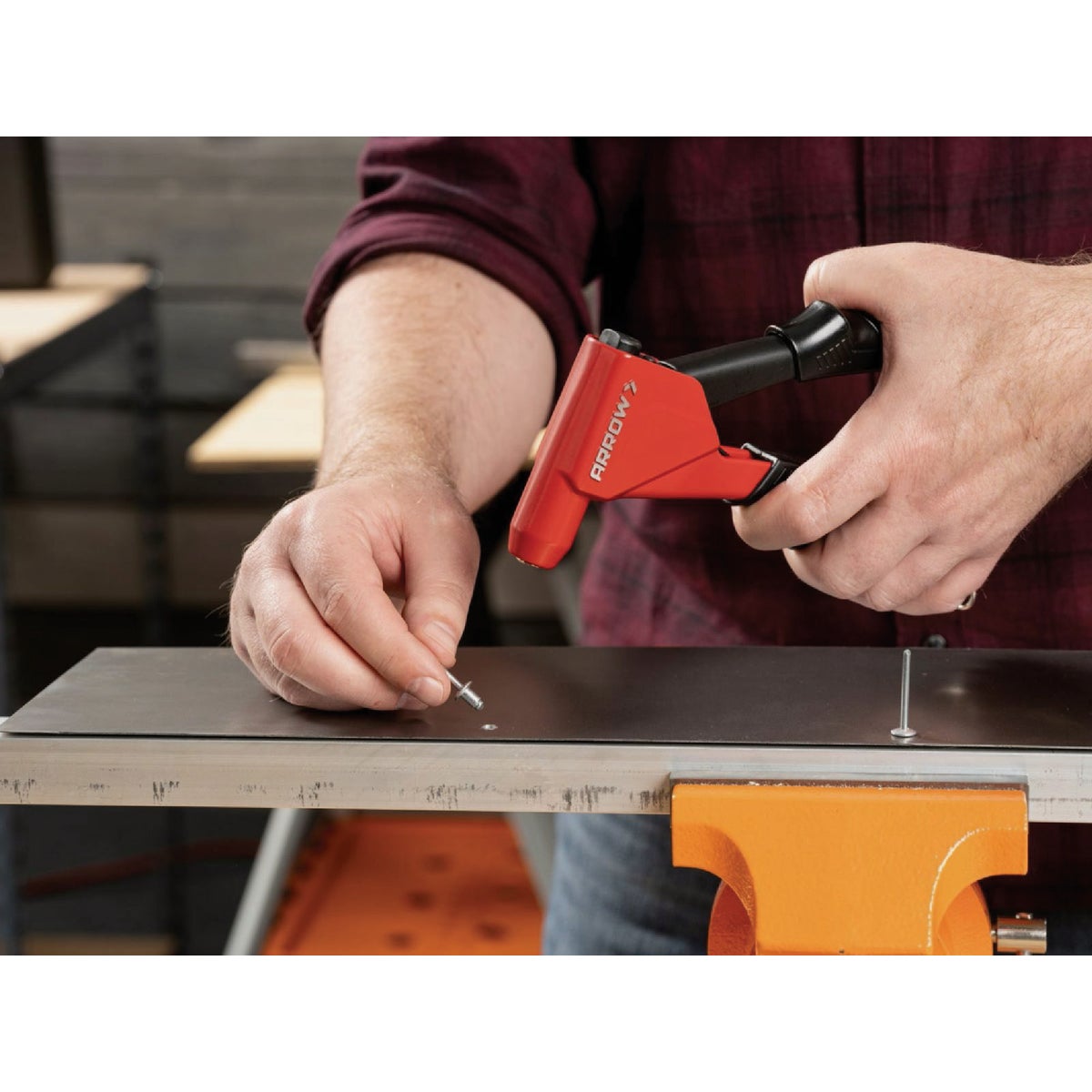 Arrow One Hand Headless Rivet Tool Kit Image 2