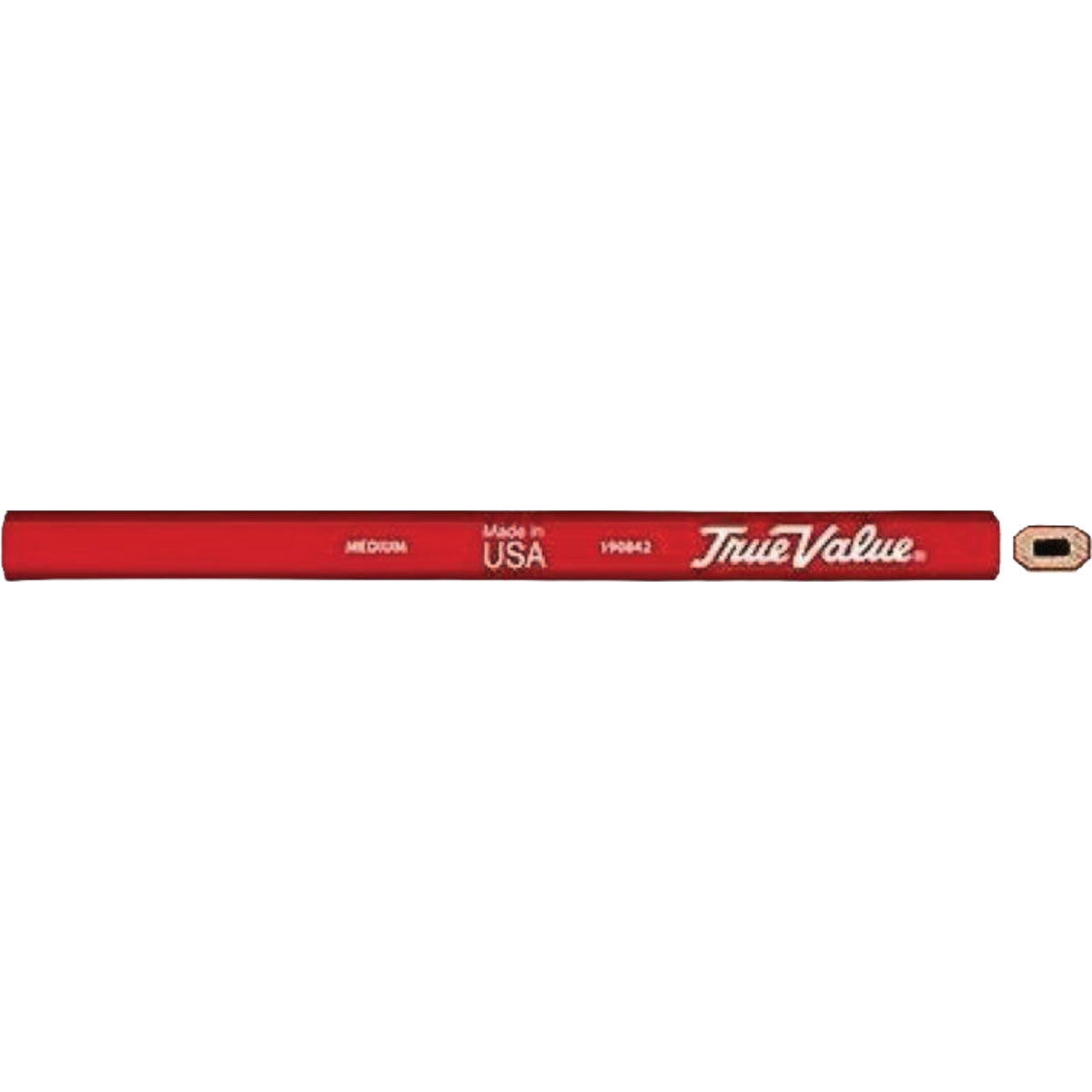True Value Medium Red Carpenter Pencil