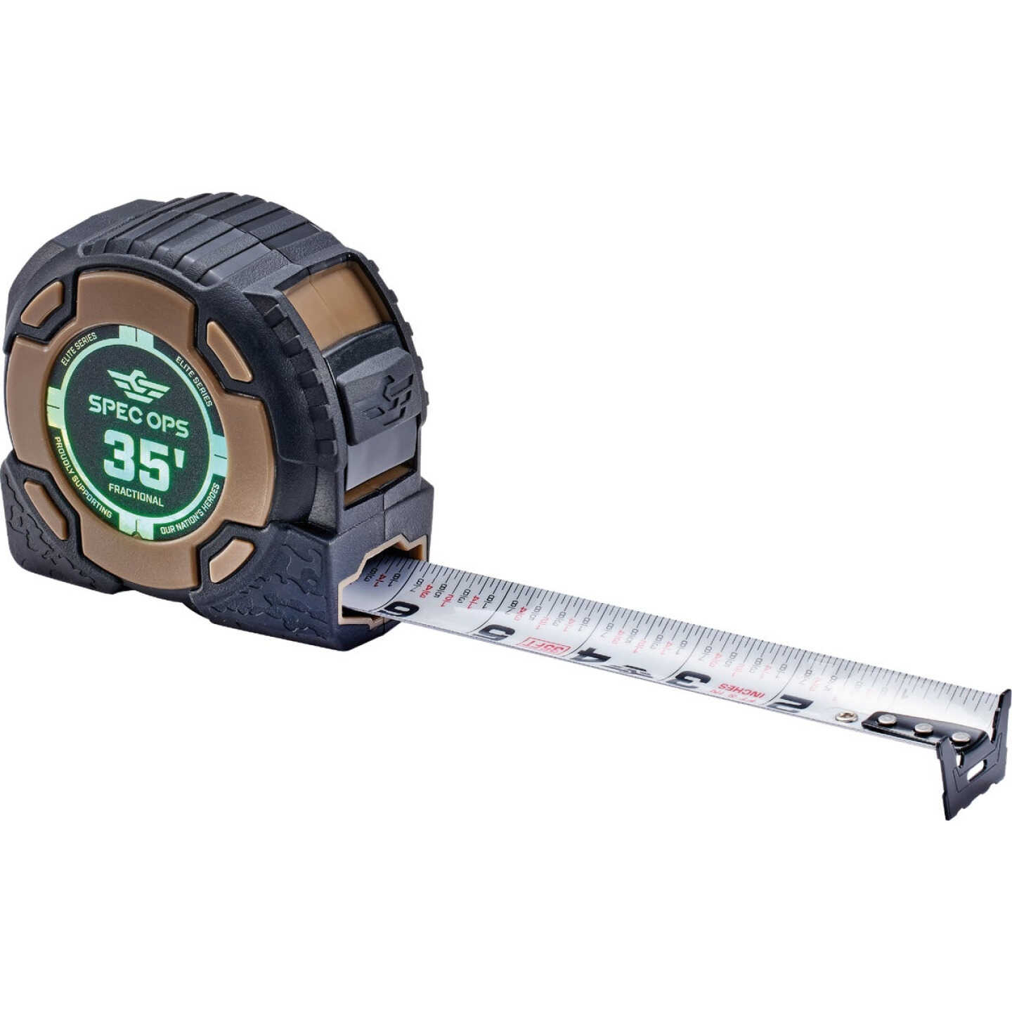 Spec Ops Elite Series 35 Ft. Fractional Tape Measure Image 1