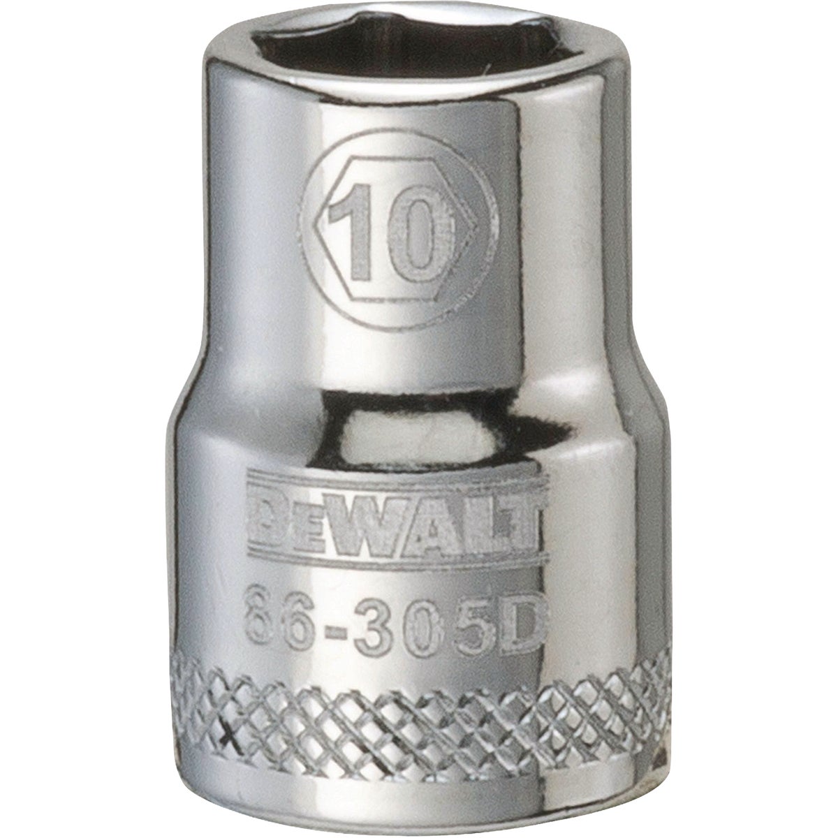 DEWALT 3/8 In. Drive 10 mm 6-Point Metric Socket