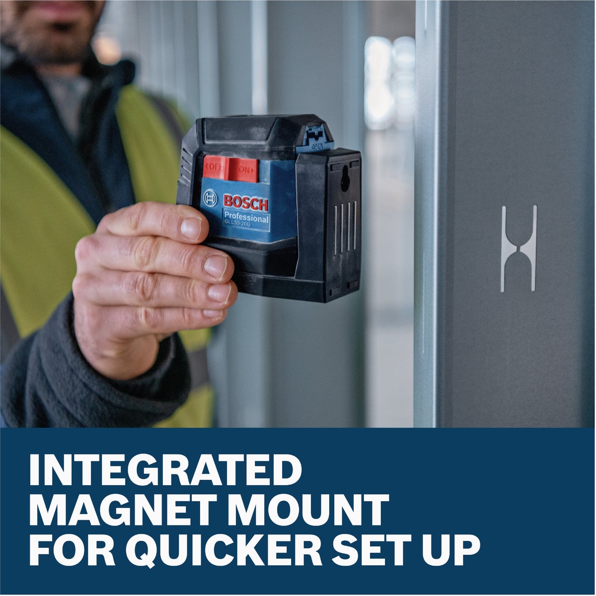 Bosch Green Self-Leveling Cross-Line Laser Level Image 3