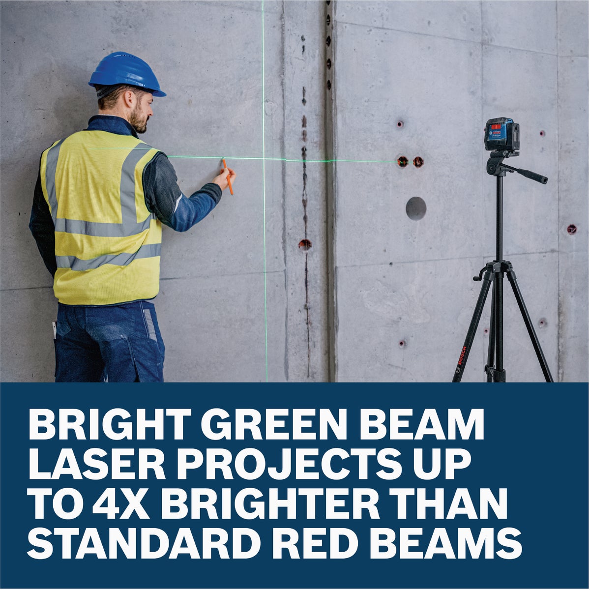 Bosch Green Self-Leveling Cross-Line Laser Level Image 5