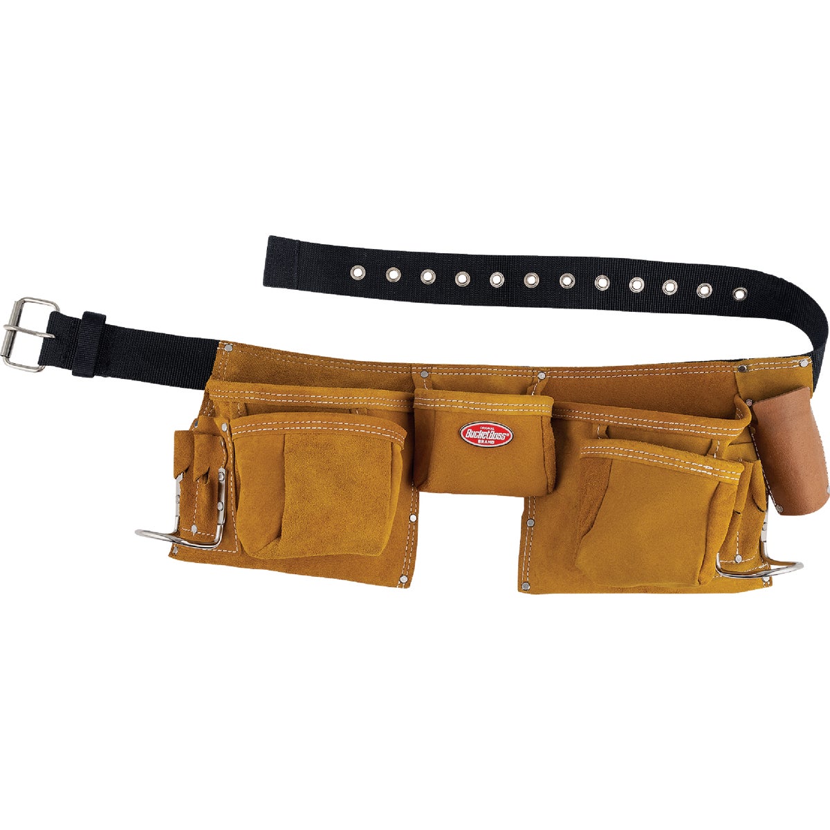 Bucket Boss 11-Pocket Suede Leather Apron