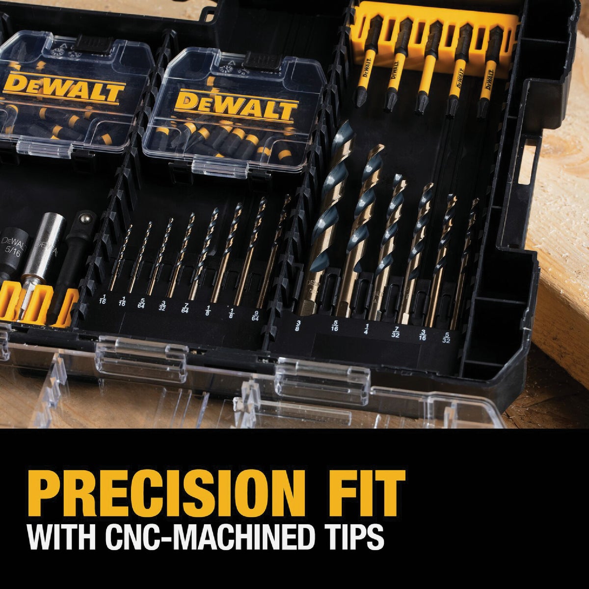 DEWALT Elite Series 1/4 In. Impact Driver Bit Set (100-Piece) Image 4