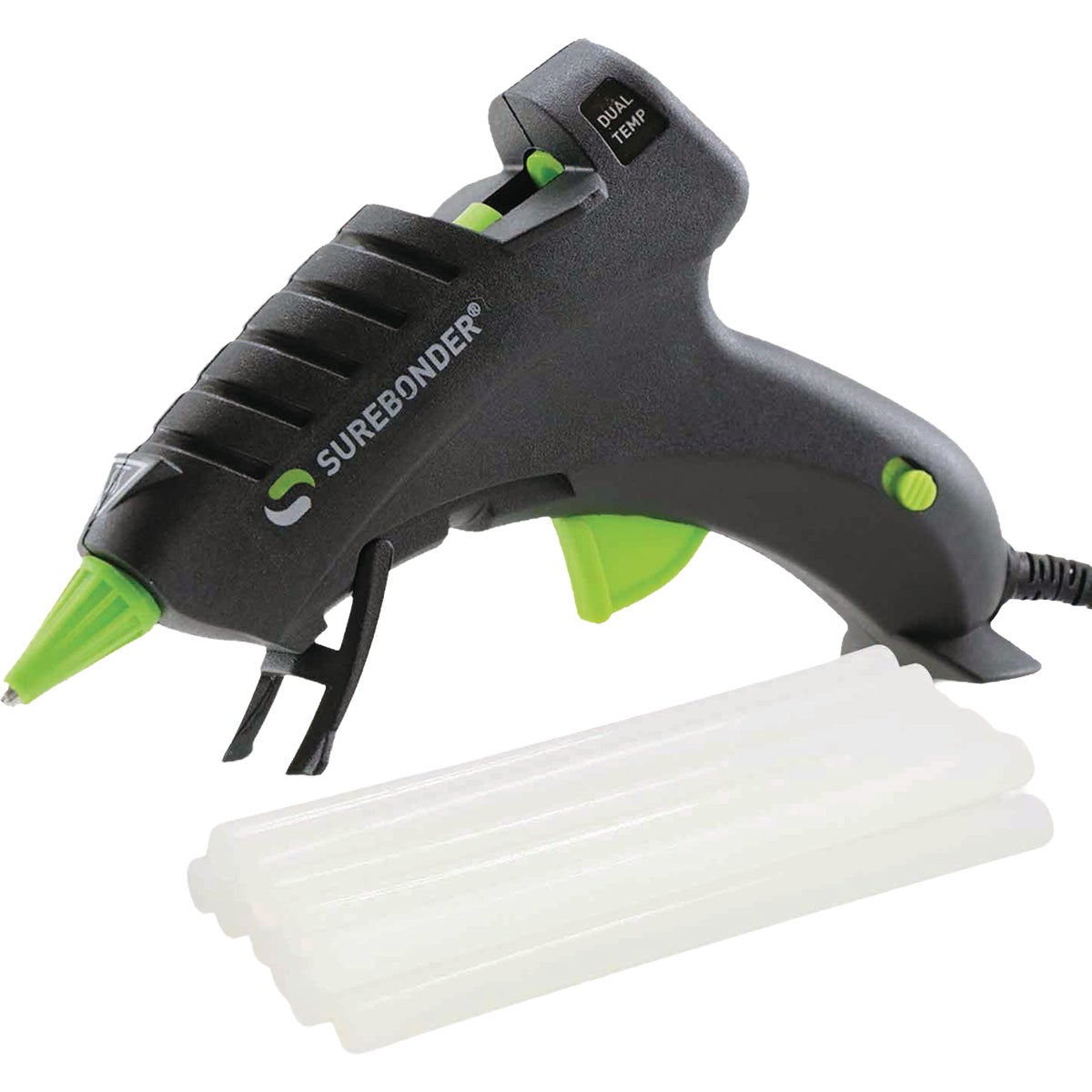 Surebonder 20W Dual Temperature Mini Glue Gun Kit with (12) Mini Glue Sticks