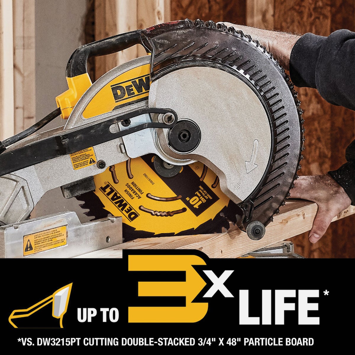DEWALT 10 In. 60-Tooth Finish Circular Saw Blade Image 3