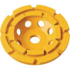 DEWALT XP 4 In. Double Row Diamond Cup Wheel Image 1