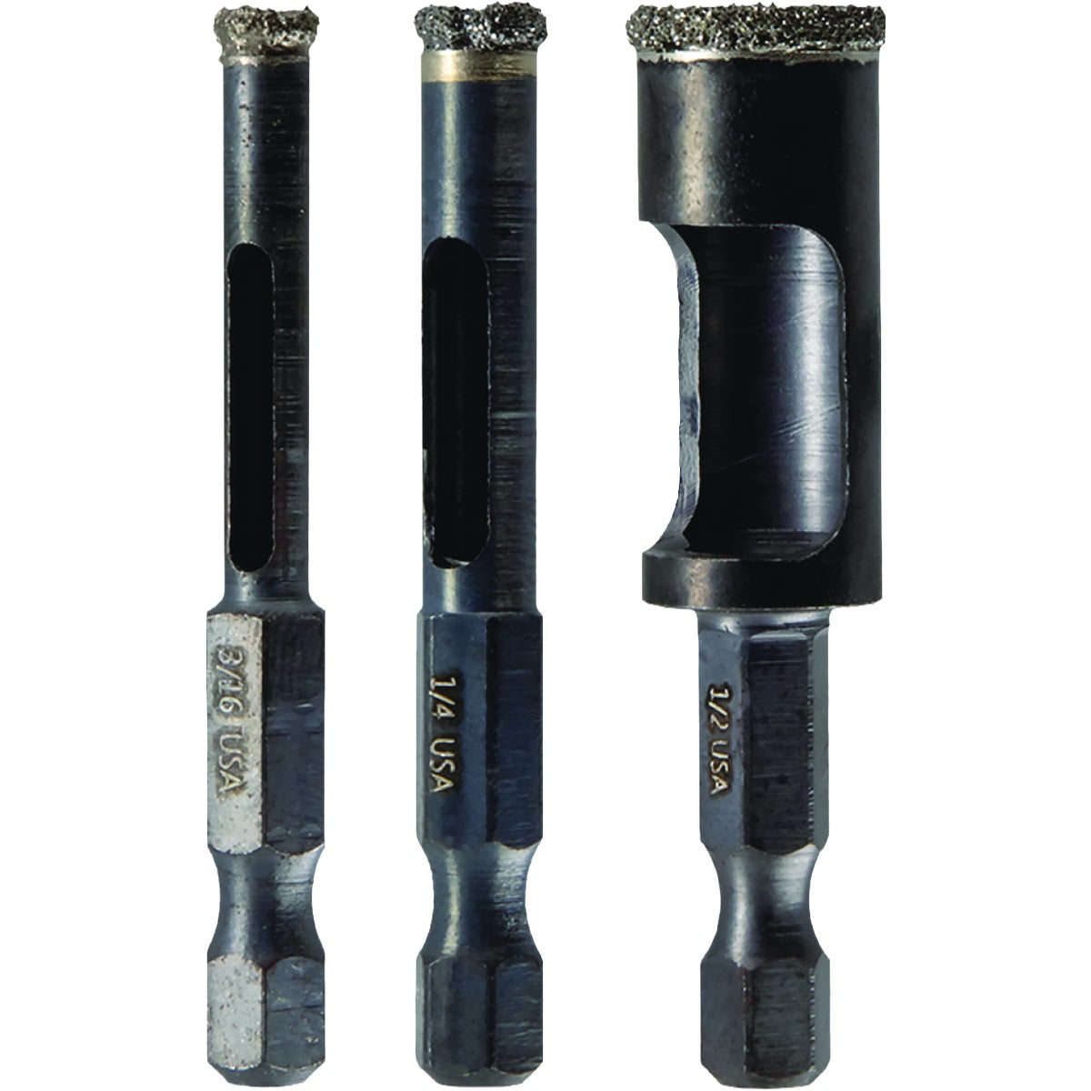 Spyder Diamond Edge Hole Saw Bit Set (3-Piece)