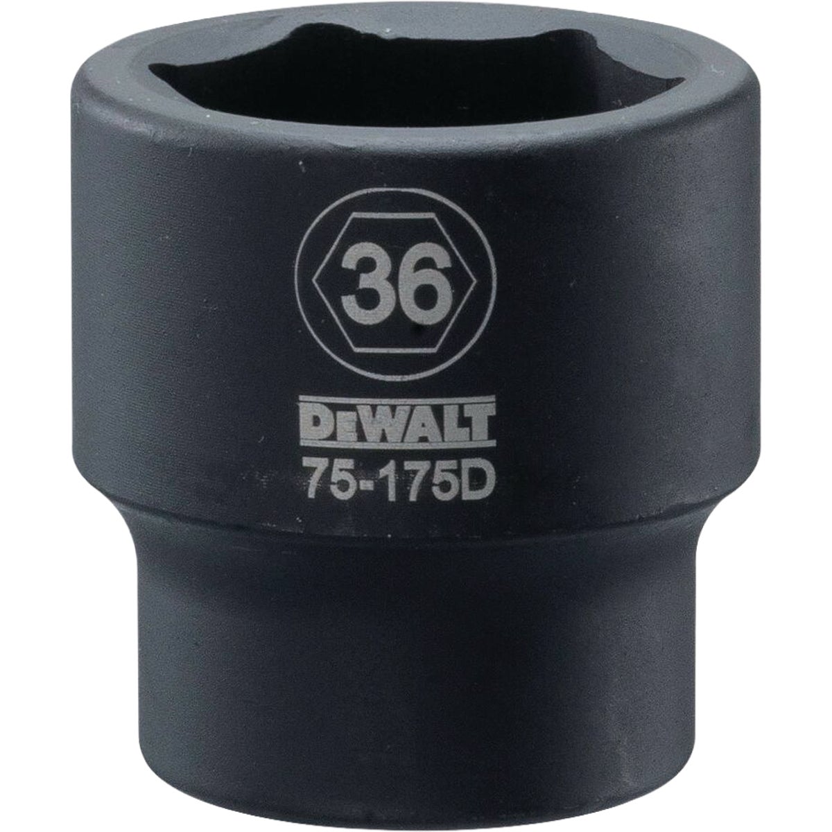 DEWALT 3/4 In. Drive 36mm 6-Point Deep Metric Impact Socket