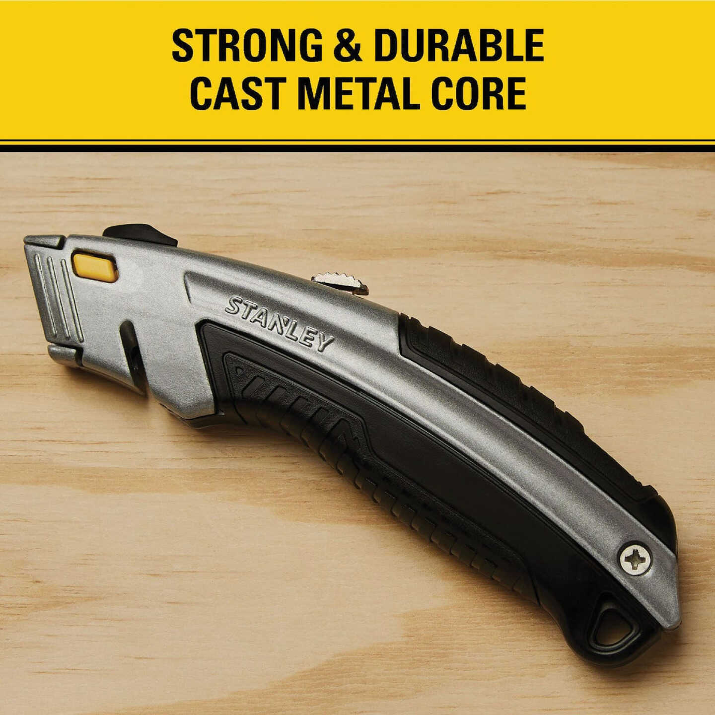 Stanley InstantChange Retractable Straight Utility Knife Image 2