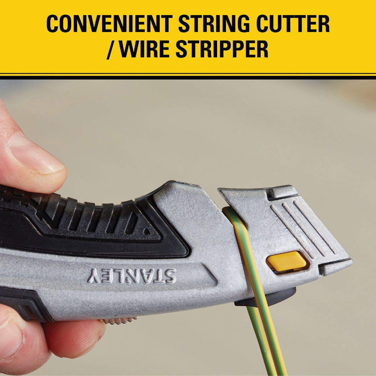 Stanley InstantChange Retractable Straight Utility Knife Image 4
