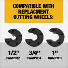 DEWALT IMPACT CONNECT Copper Pipe Cutter Attachment Image 4